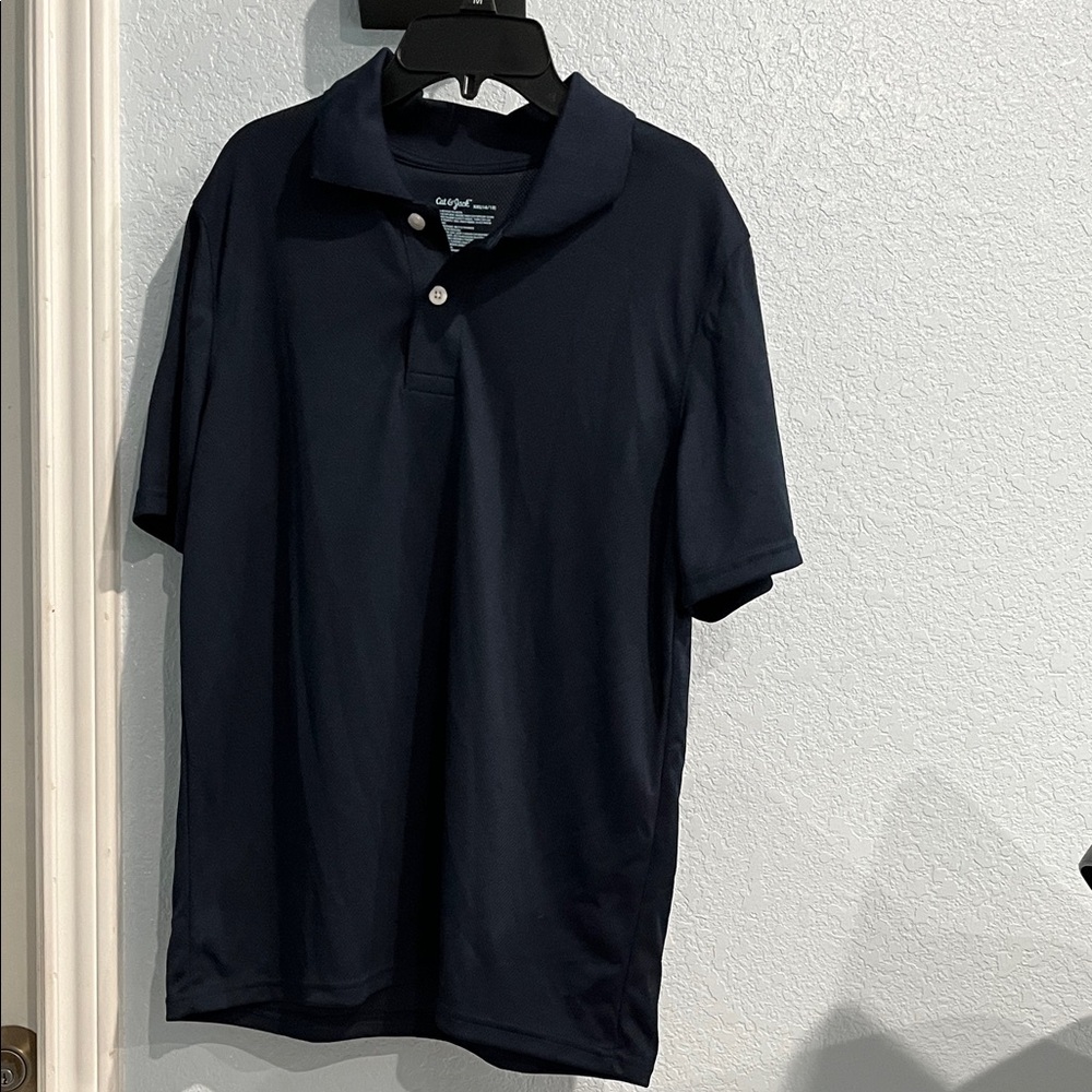 Cat & Jack Boys  Dark Blue Polo Shirt